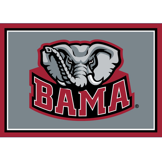 Alabama Crimson Tide Entry Rug - Officially Licensed NCAA Area Rug