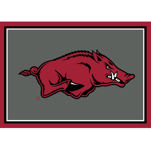 Arkansas Razorbacks Entry Rug - Officially Licensed NCAA Area Rug
