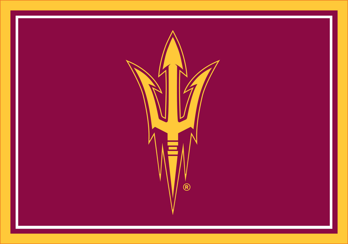 Arizona State Sun Devils Entry Rug - Officially Licensed NCAA Area Rug