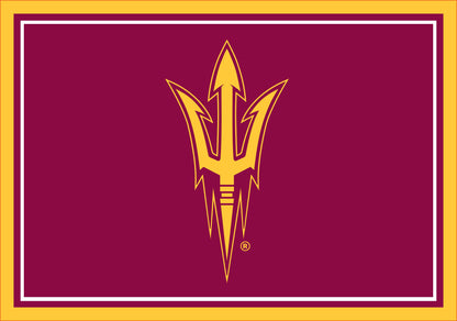 Arizona State Sun Devils Entry Rug - Officially Licensed NCAA Area Rug