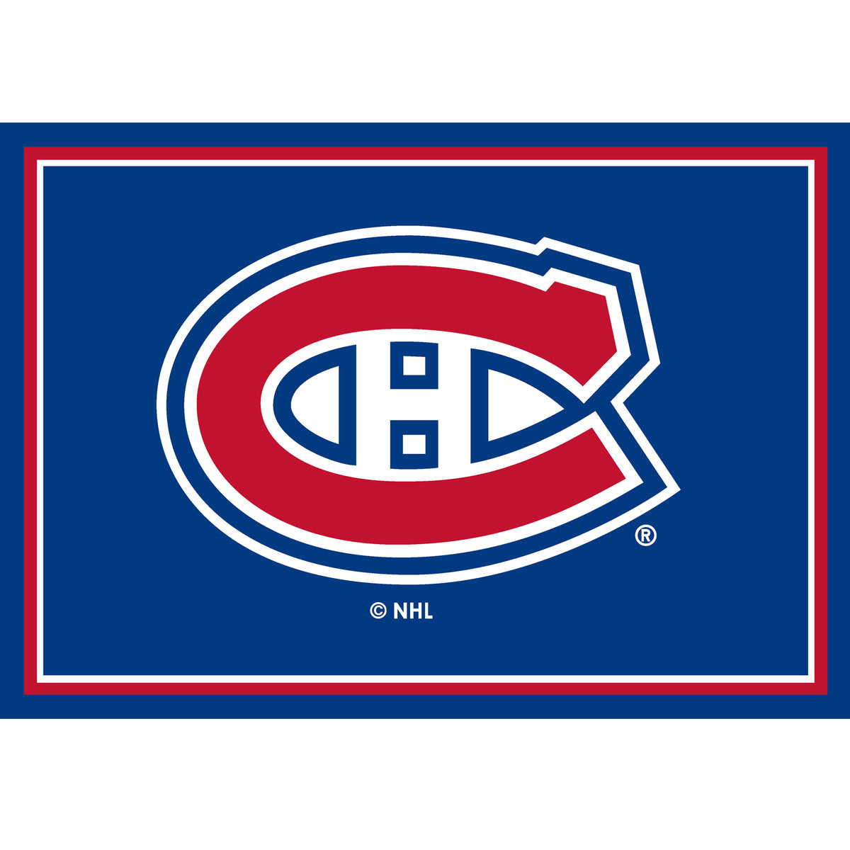 Montreal Canadiens Entry Rug - Officially Licensed NHL Area Rug