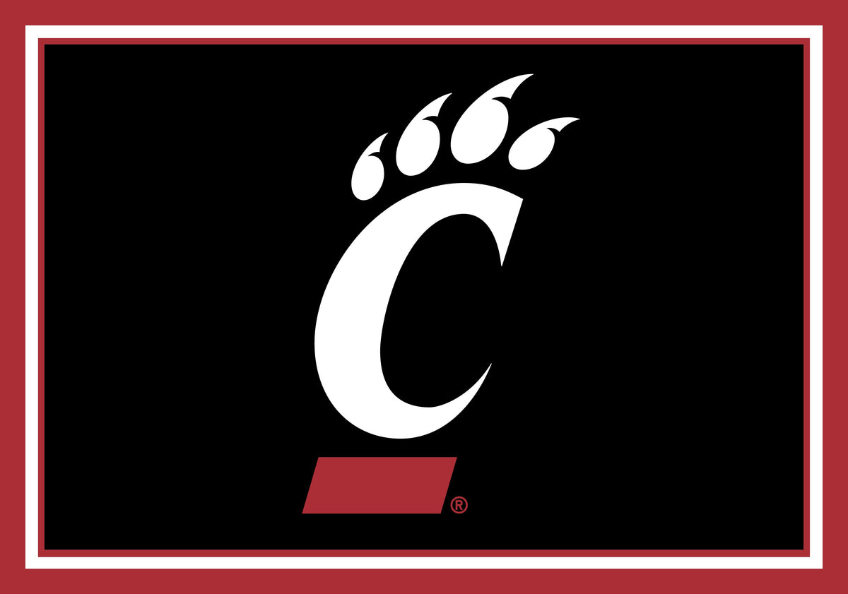 Cincinnati Bearcats Entry Rug - Officially Licensed NCAA Area Rug