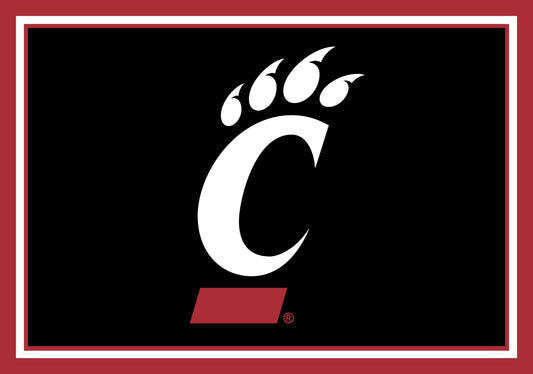 Cincinnati Bearcats Entry Rug - Officially Licensed NCAA Area Rug