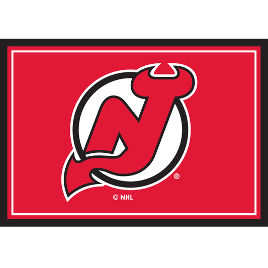 New Jersey Devils Entry Rug - Officially Licensed NHL Area Rug
