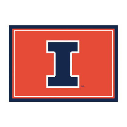 Illinois Fighting Illini Entry Rug - Officially Licensed NCAA Area Rug