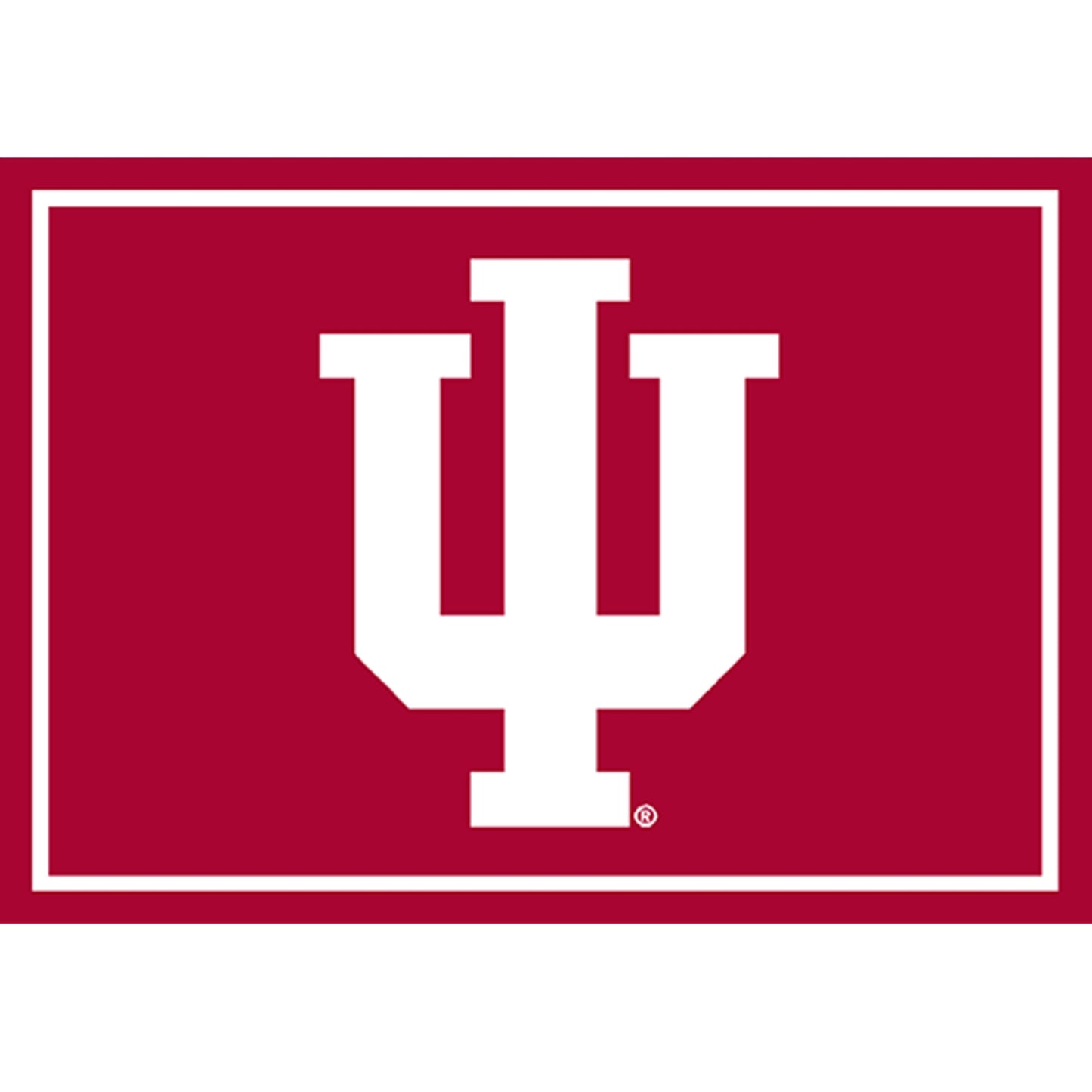 Indiana Hoosiers Entry Rug - Officially Licensed NCAA Area Rug