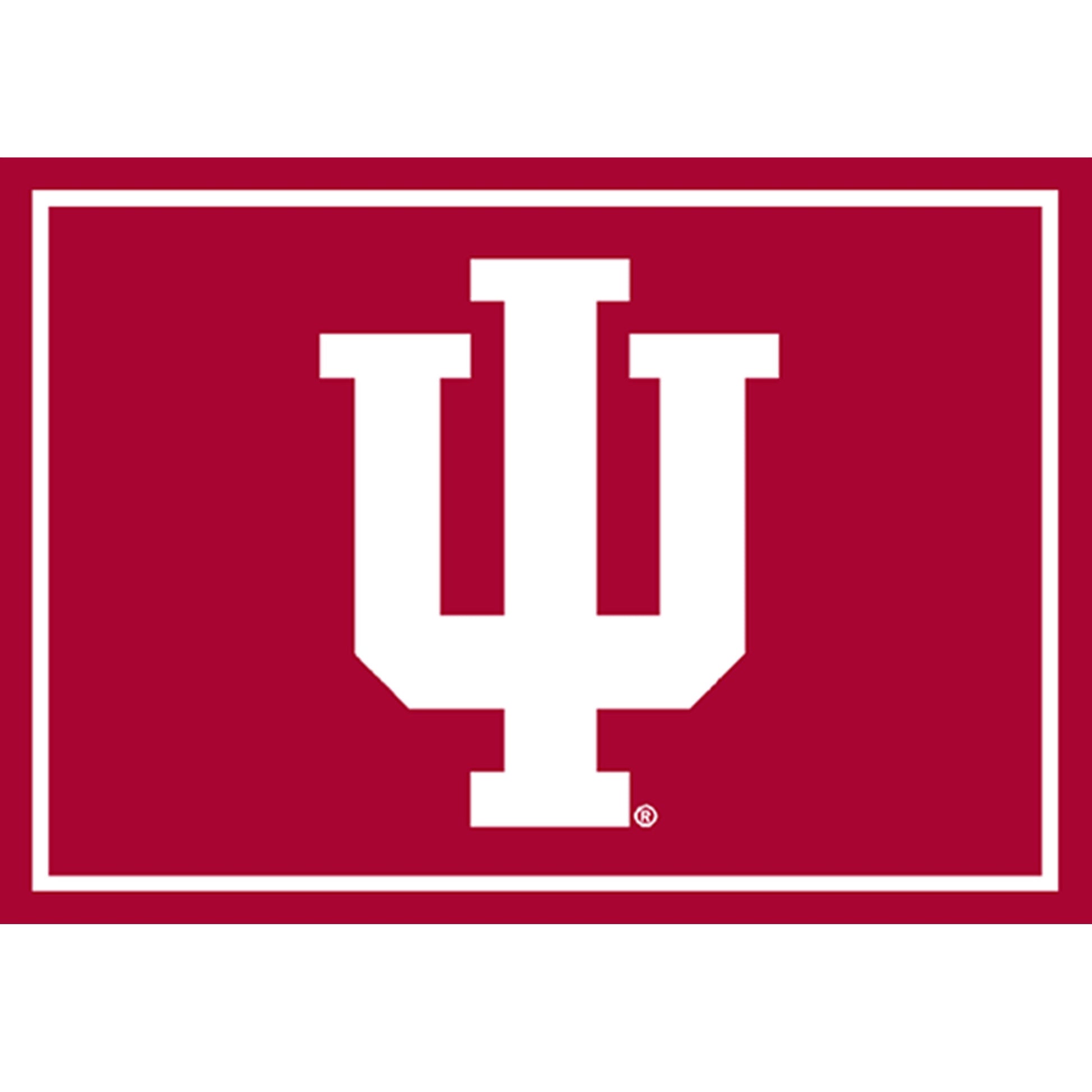 Indiana Hoosiers Entry Rug - Officially Licensed NCAA Area Rug