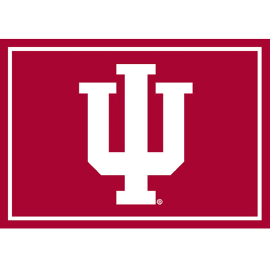 Indiana Hoosiers Entry Rug - Officially Licensed NCAA Area Rug