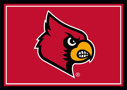 Louisville Cardinals Entry Rug - Officially Licensed NCAA Area Rug