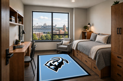 Utah Mammoth Entry Rug in Room Setting - Officially Licensed NHL Area Rug