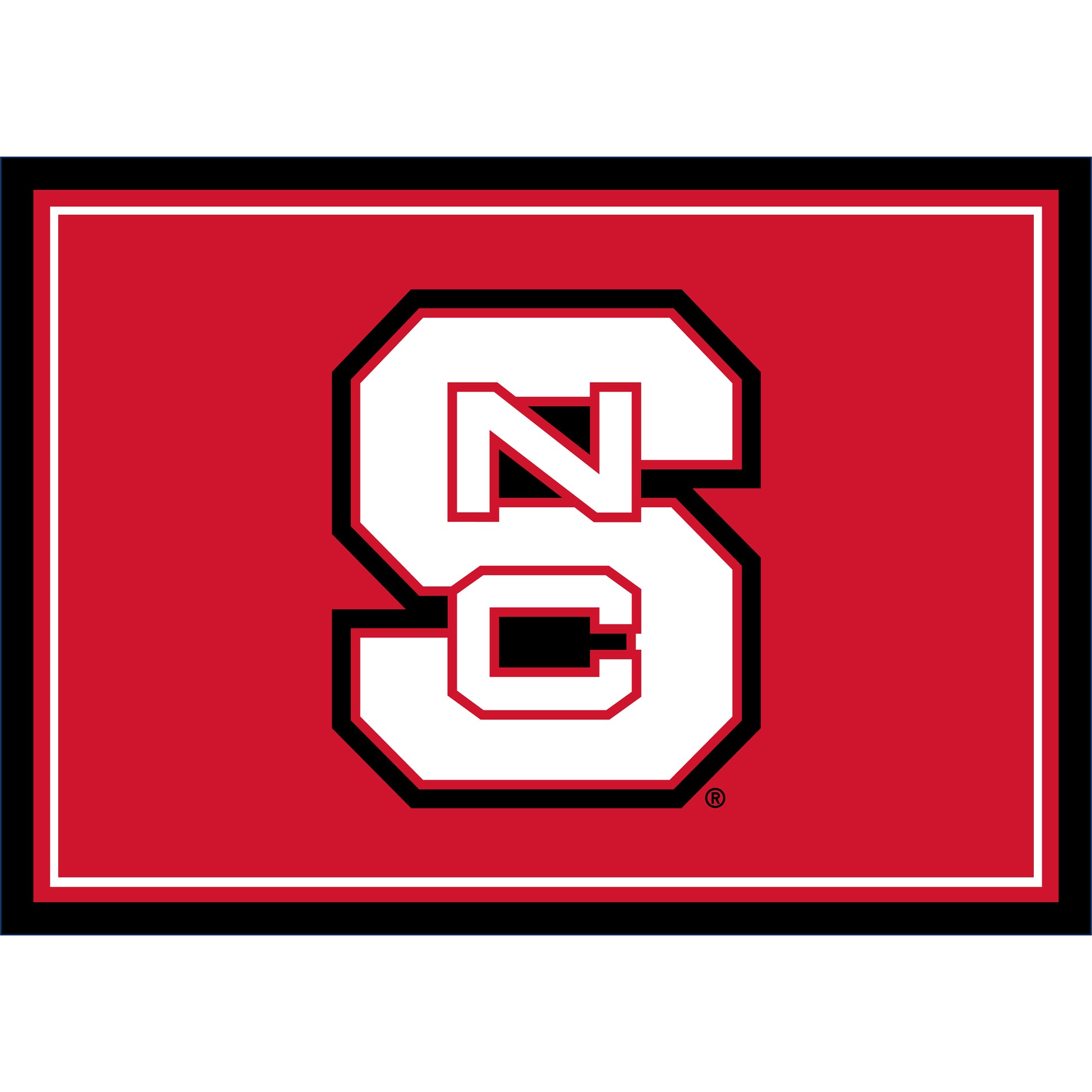 NC State Wolfpack Entry Rug - Officially Licensed NCAA Area Rug
