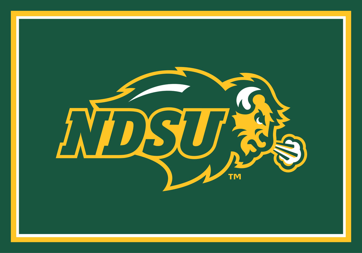 North Dakota State Bison Entry Rug - Officially Licensed NCAA Area Rug