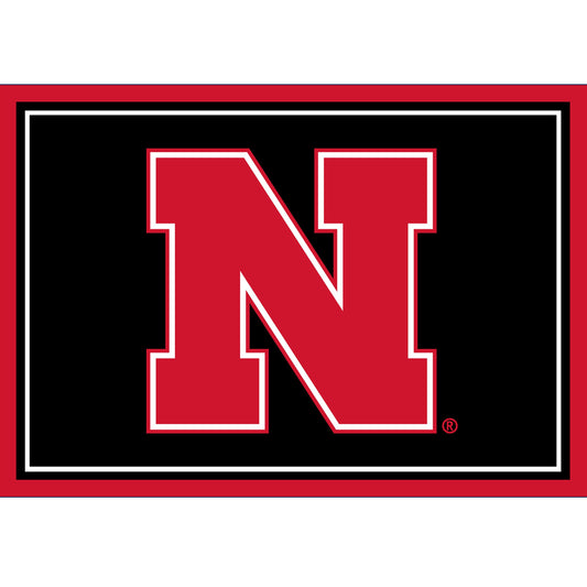 Nebraska Cornhuskers Entry Rug - Officially Licensed NCAA Area Rug