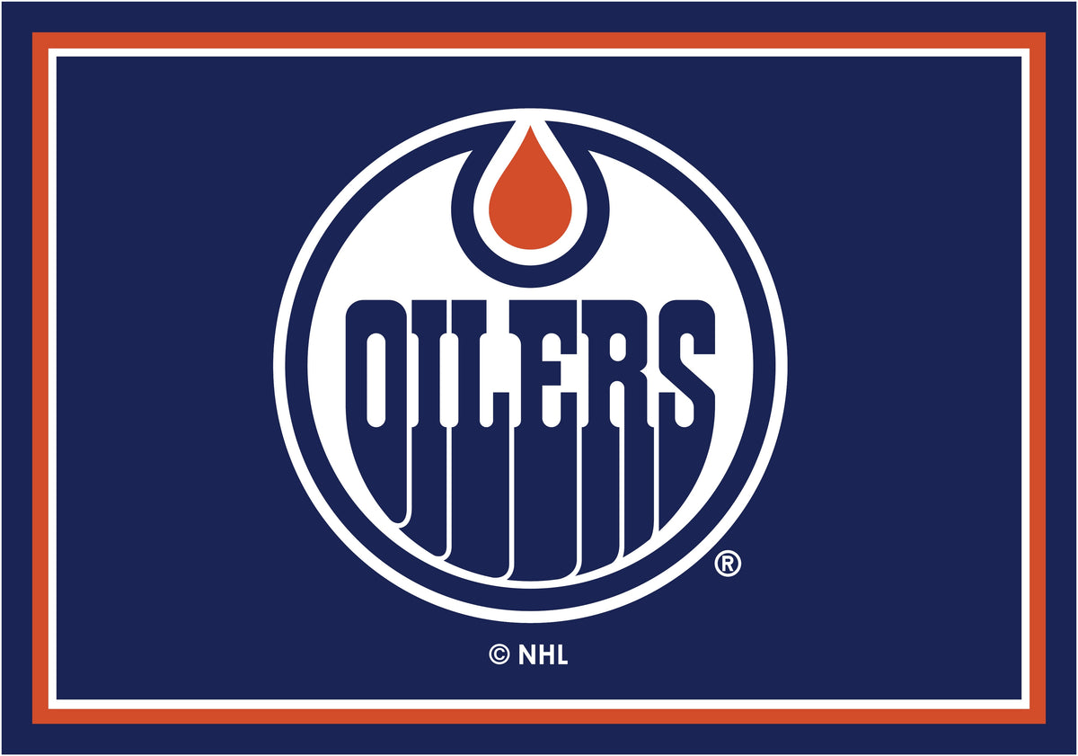 Edmonton Oilers Entry Rug - Officially Licensed NHL Area Rug
