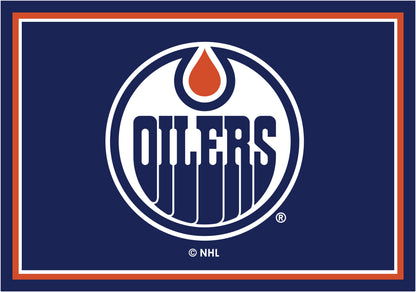 Edmonton Oilers Entry Rug - Officially Licensed NHL Area Rug
