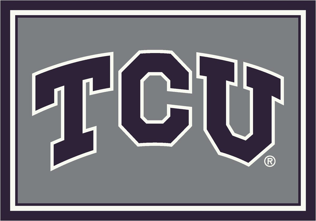 TCU Horned Frogs Entry Rug - Officially Licensed NCAA Area Rug