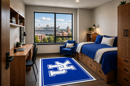 Kentucky Wildcats Entry Rug in Room Setting - Officially Licensed NCAA Area Rug
