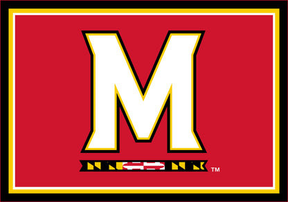 Maryland Terrapins Entry Rug - Officially Licensed NCAA Area Rug