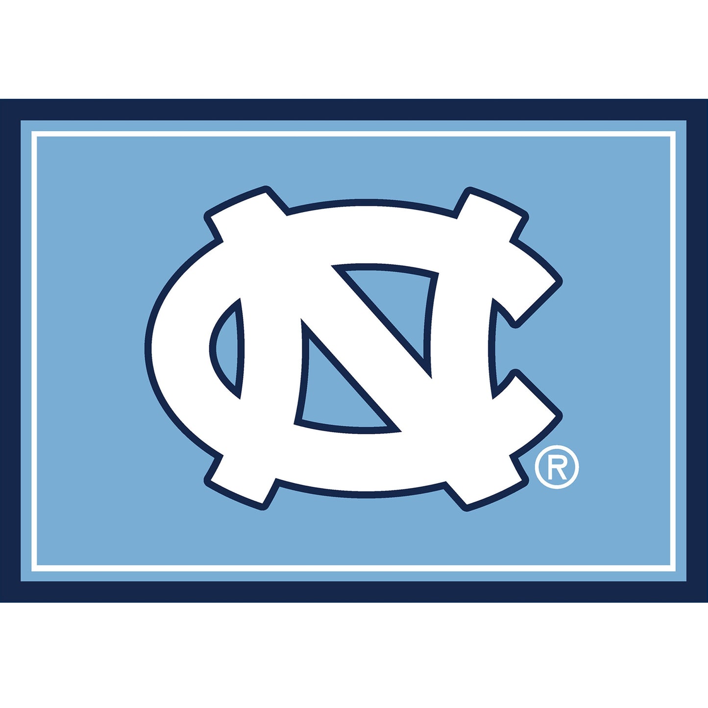 North Carolina Tar Heels Entry Rug - Officially Licensed NCAA Area Rug