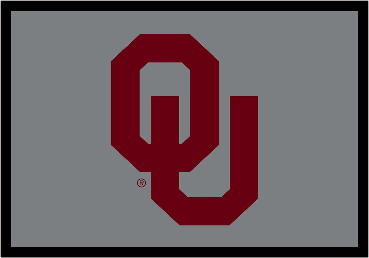 Oklahoma Sooners Entry Rug - Officially Licensed NCAA Area Rug