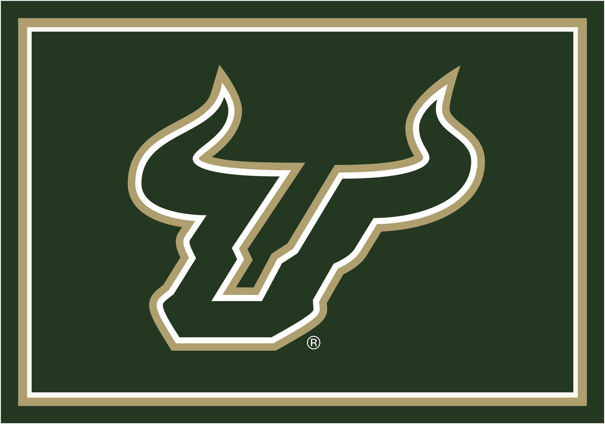 South Florida Bulls Entry Rug - Officially Licensed NCAA Area Rug
