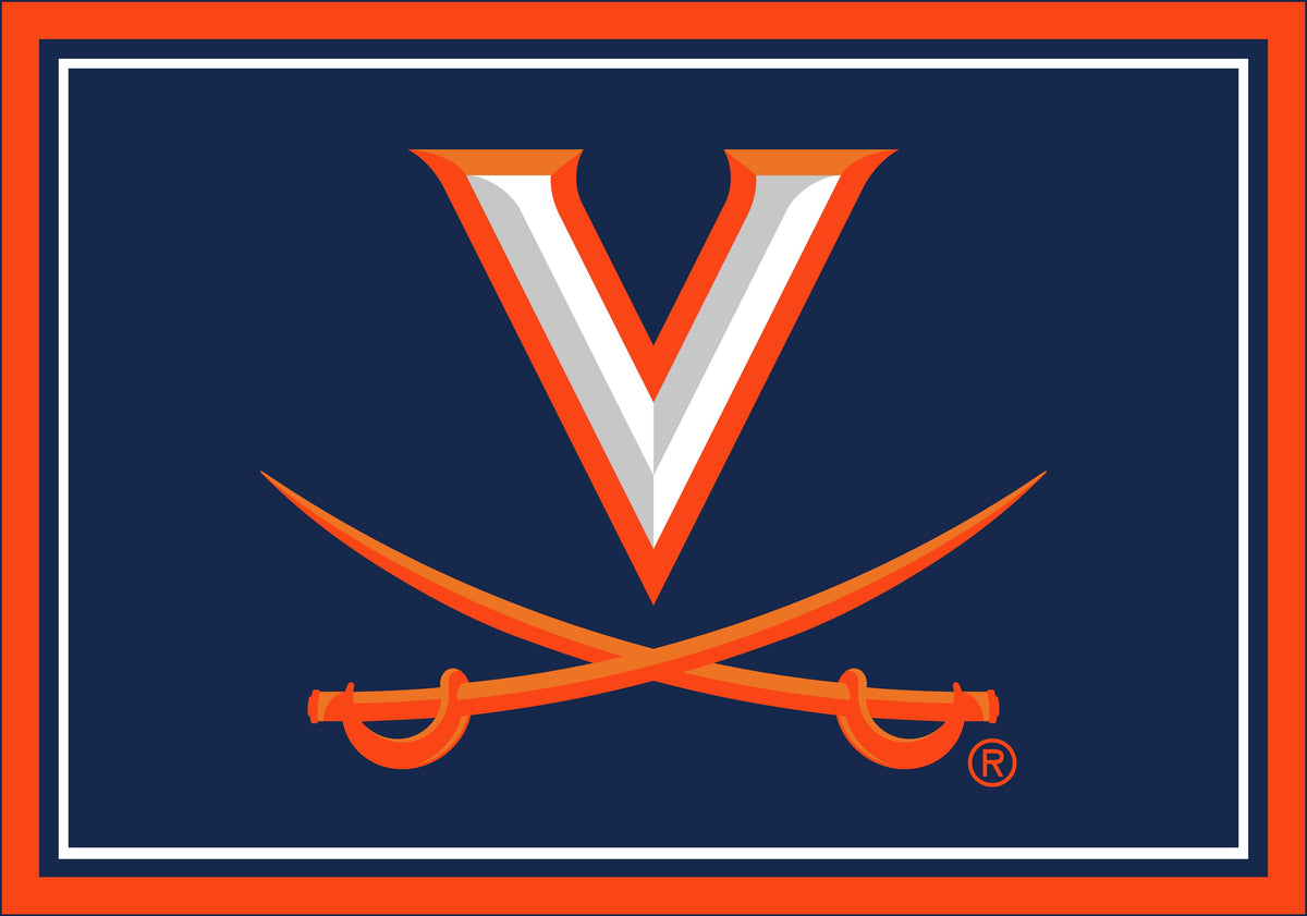 Virginia Cavaliers Entry Rug - Officially Licensed NCAA Area Rug