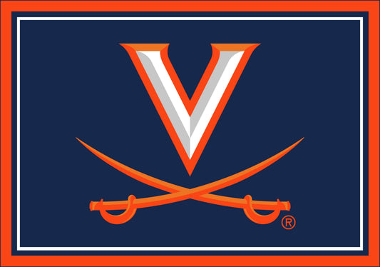 Virginia Cavaliers Entry Rug - Officially Licensed NCAA Area Rug