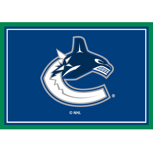 Vancouver Canucks Entry Rug - Officially Licensed NHL Area Rug