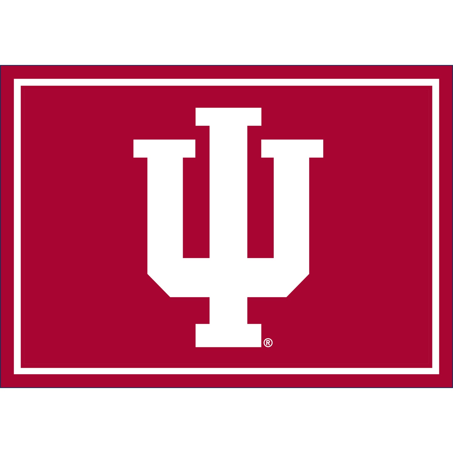 Indiana Hoosiers Spirit Rug - Officially Licensed NCAA Area Rug