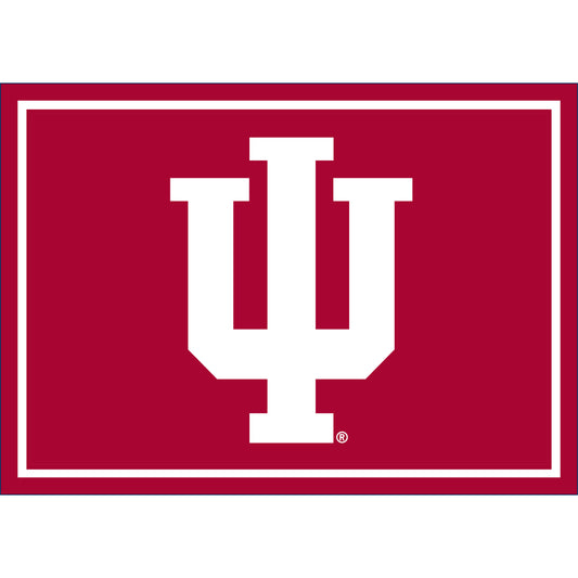 Indiana Hoosiers Spirit Rug - Officially Licensed NCAA Area Rug