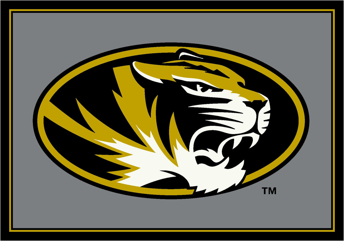 Missouri Tigers Spirit Rug - Officially Licensed NCAA Area Rug