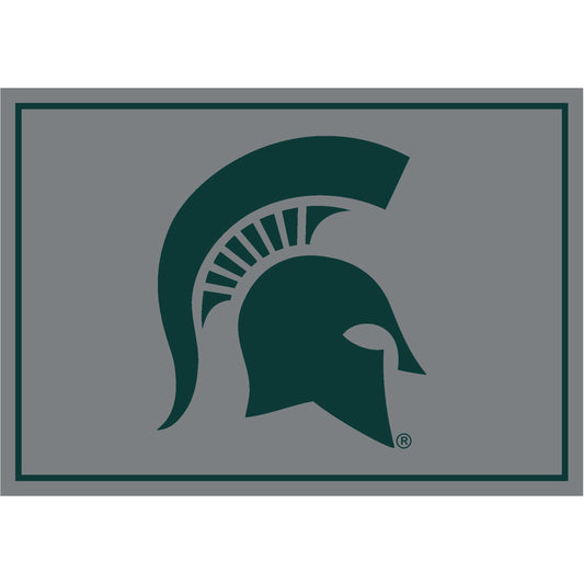 Michigan State Spartans Spirit Rug - Officially Licensed NCAA Area Rug