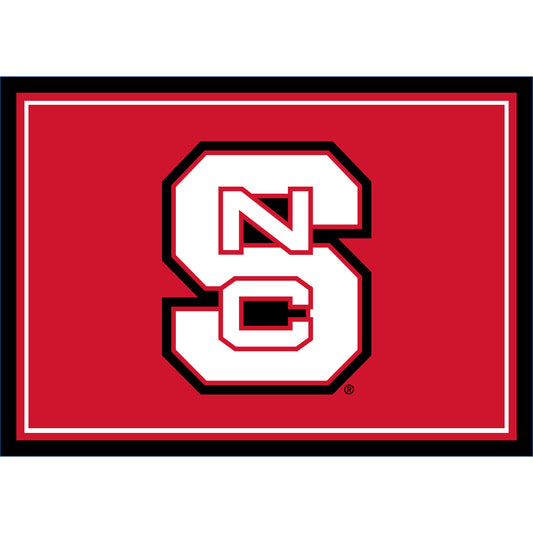 NC State Wolfpack Spirit Rug - Officially Licensed NCAA Area Rug