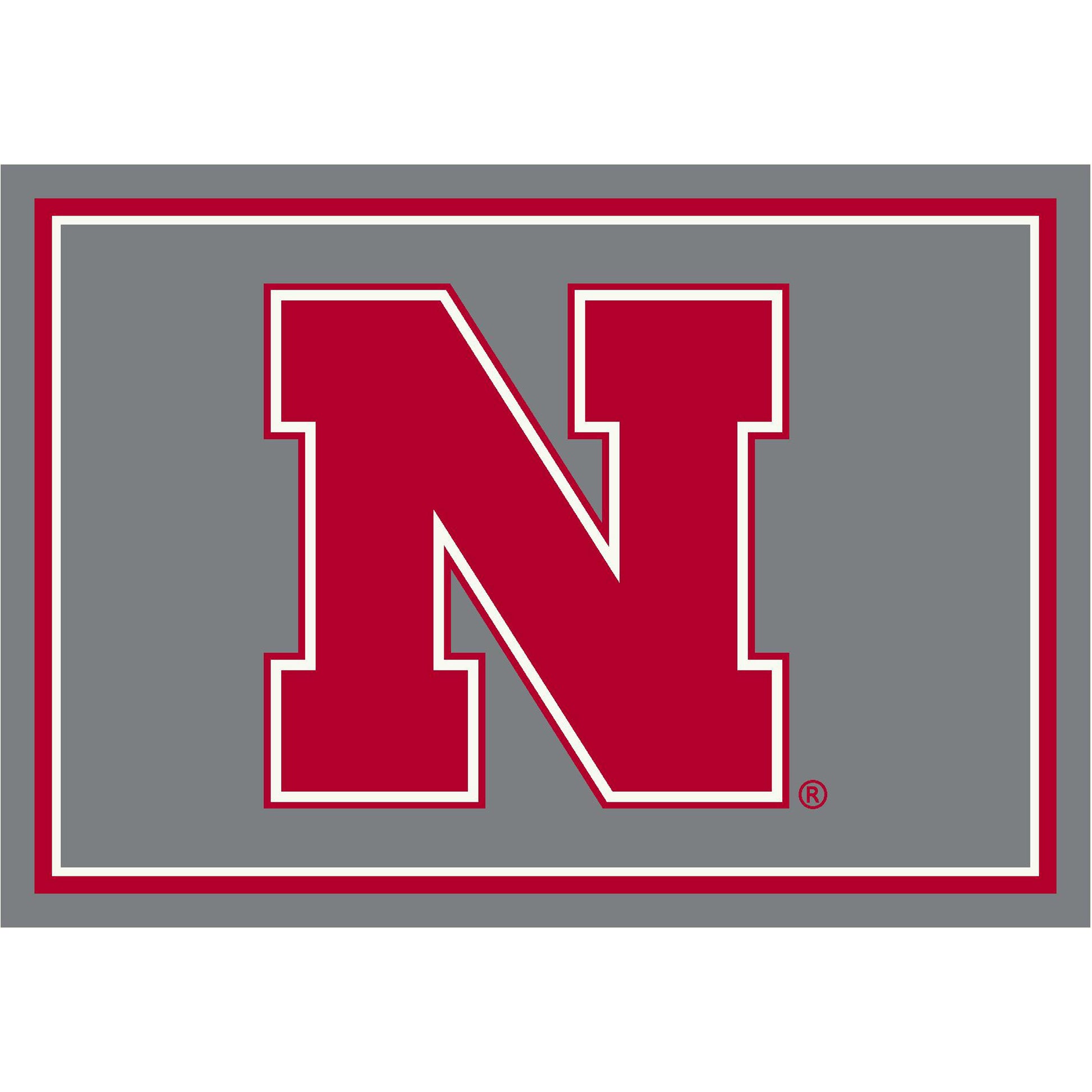 Nebraska Cornhuskers Spirit Rug - Officially Licensed NCAA Area Rug