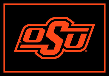 Oklahoma State Cowboys Spirit Rug - Officially Licensed NCAA Area Rug