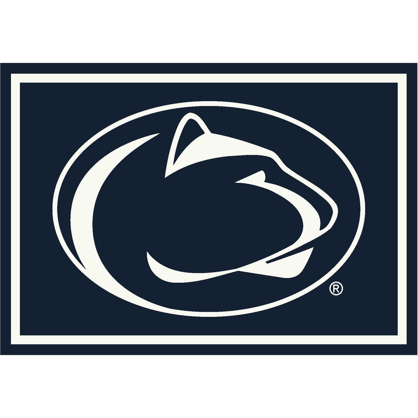 Penn State Nittany Lions Spirit Rug - Officially Licensed NCAA Area Rug
