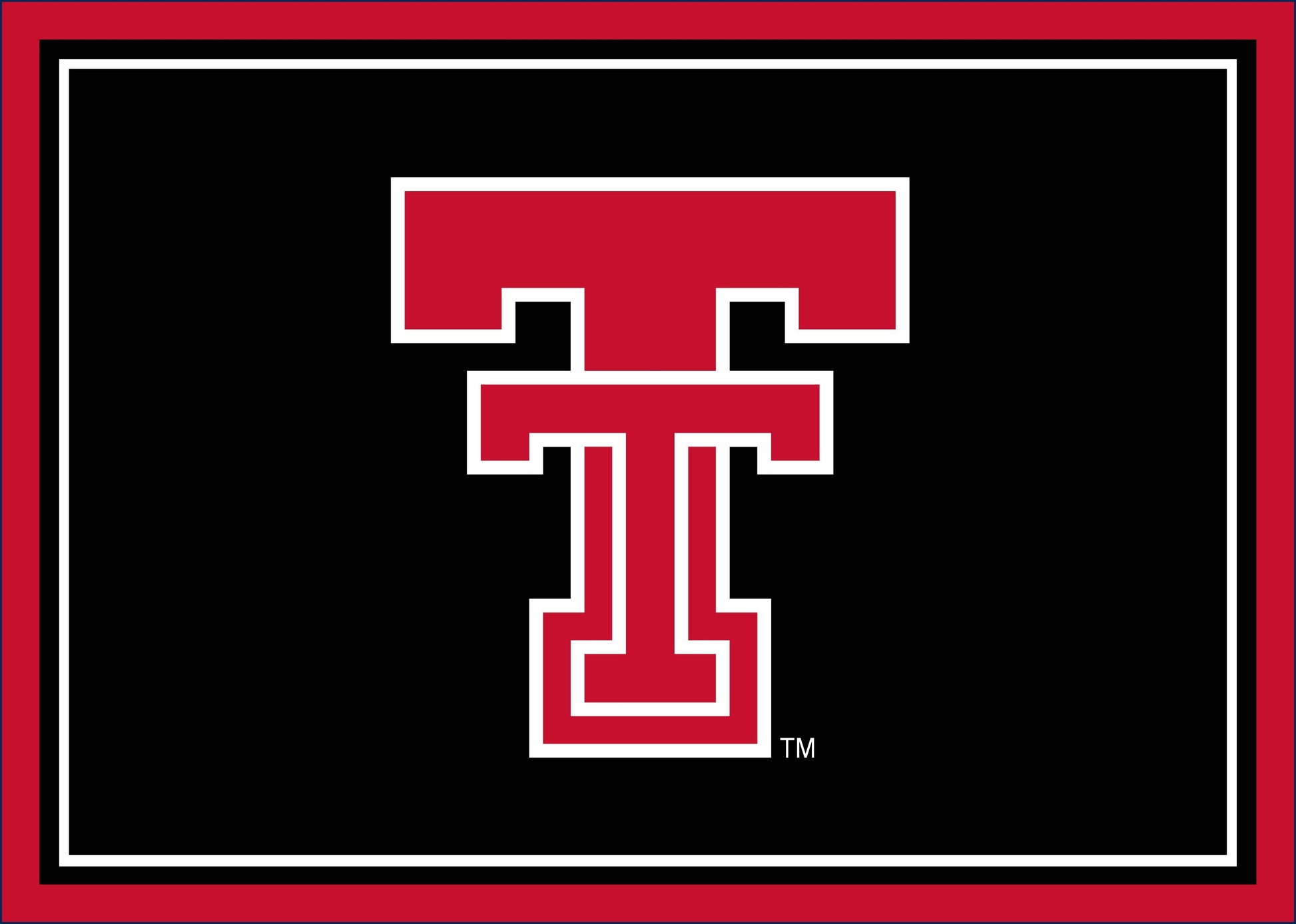 Texas Tech Red Raiders Spirit Rug - Officially Licensed NCAA Area Rug