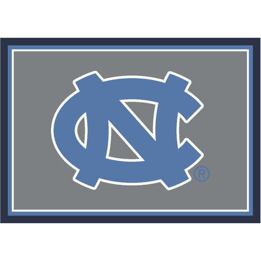 North Carolina Tar Heels Spirit Rug - Officially Licensed NCAA Area Rug