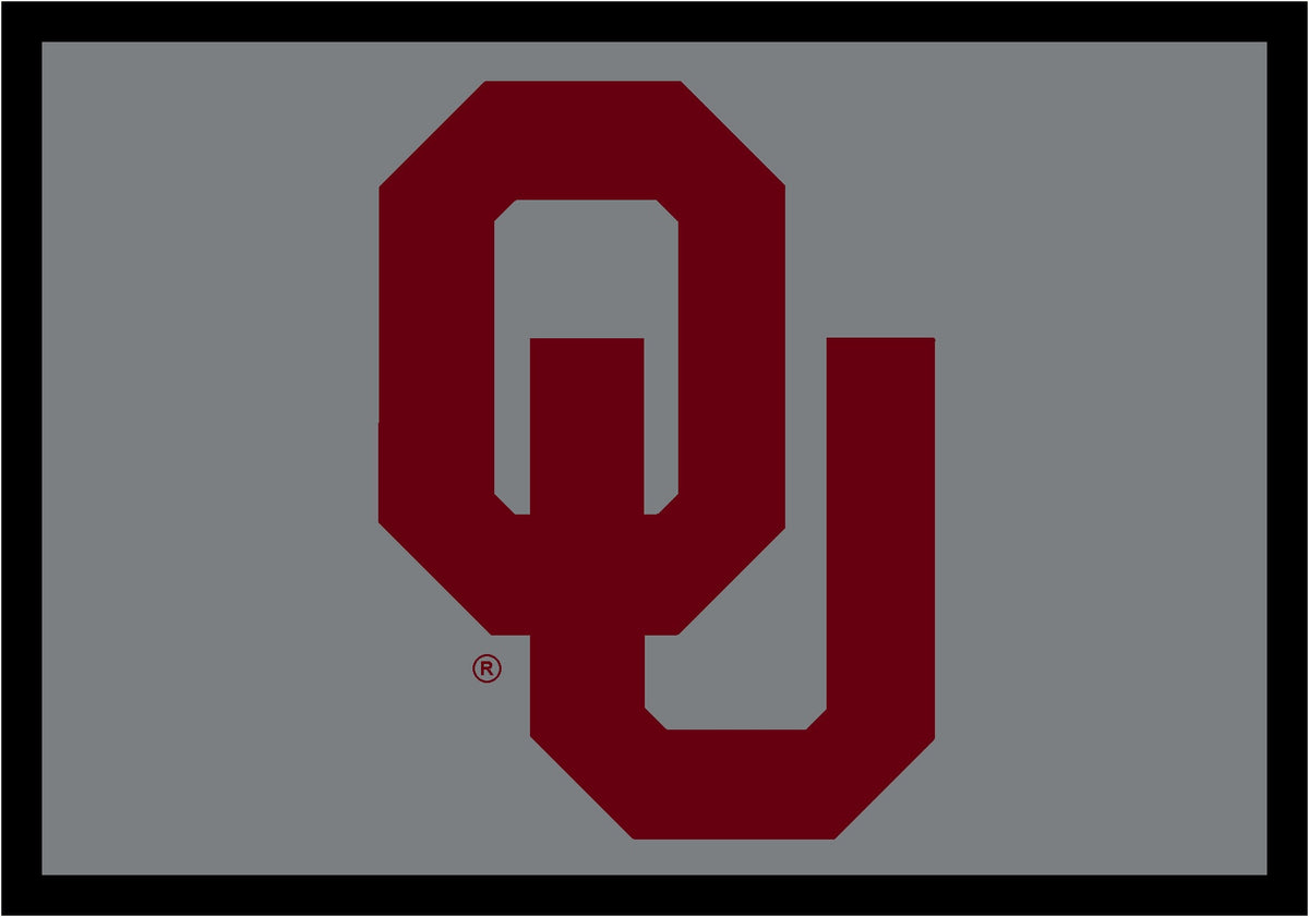 Oklahoma Sooners Spirit Rug - Officially Licensed NCAA Area Rug