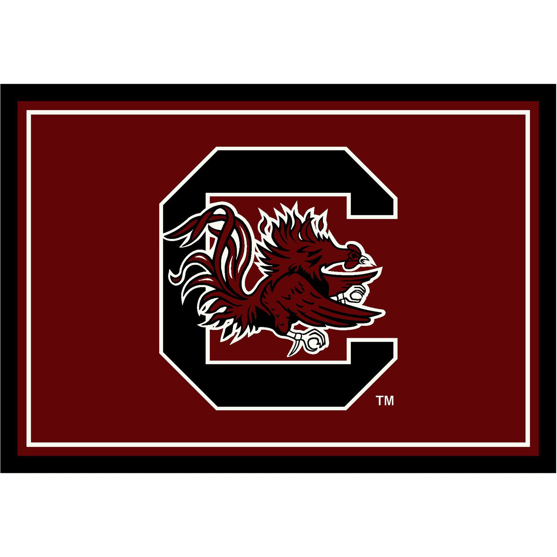 South Carolina Gamecocks Spirit Rug - Officially Licensed NCAA Area Rug