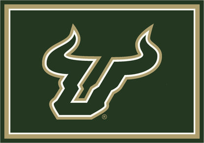 South Florida Bulls Spirit Rug - Officially Licensed NCAA Area Rug