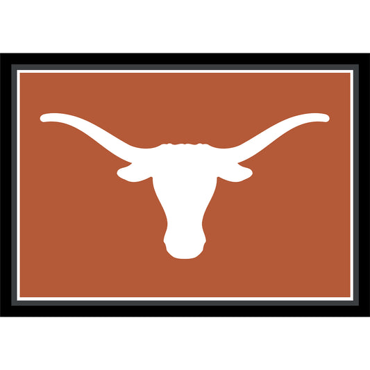 Texas Longhorns Spirit Rug - Officially Licensed NCAA Area Rug