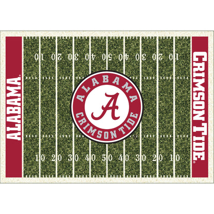 Alabama Crimson Tide Homefield Rug - Officially Licensed NCAA Area Rug