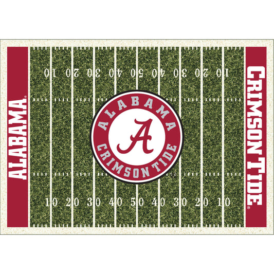 Alabama Crimson Tide Homefield Rug - Officially Licensed NCAA Area Rug