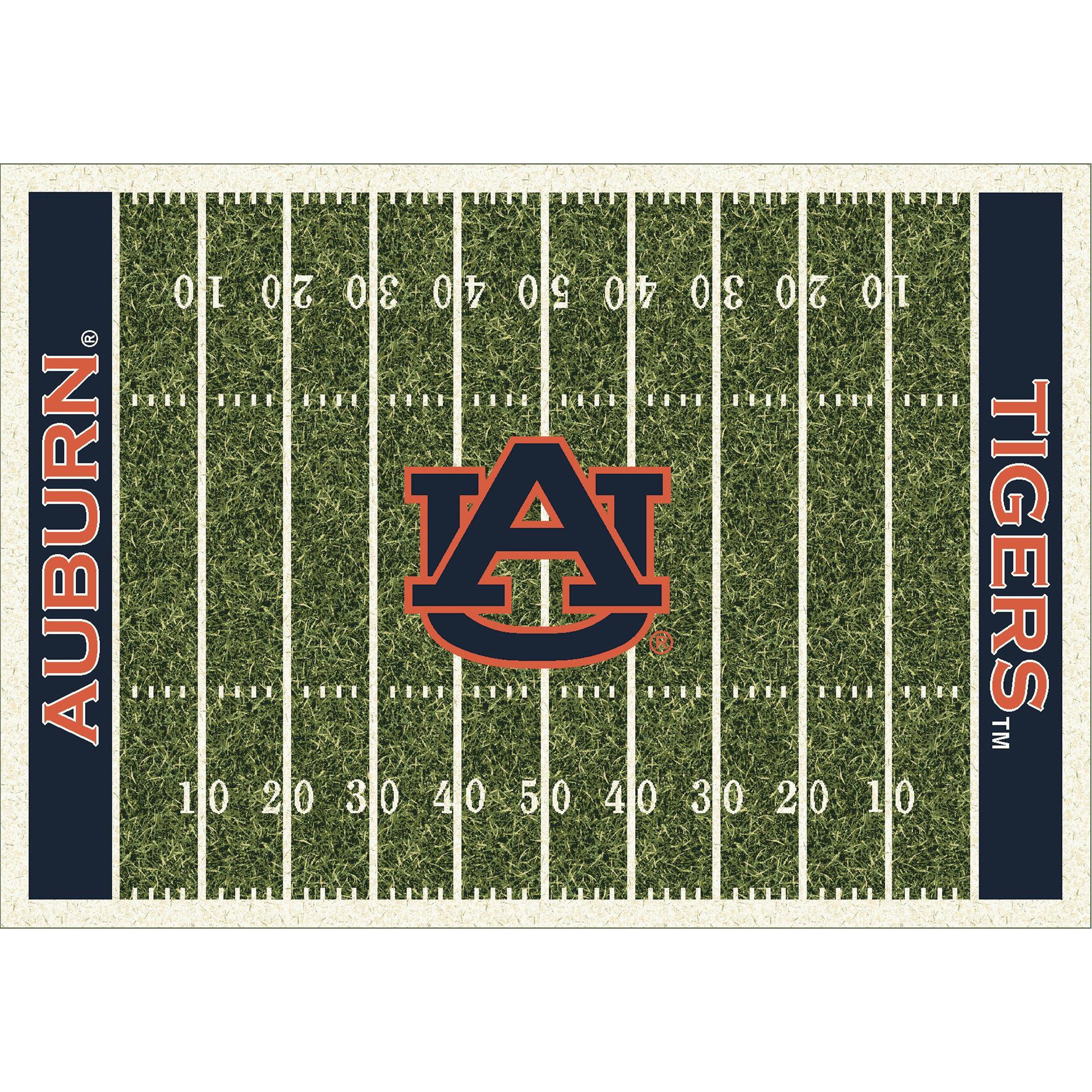 Auburn Tigers Homefield Rug - Officially Licensed NCAA Area Rug