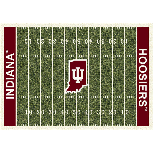 Indiana Hoosiers Homefield Rug - Officially Licensed NCAA Area Rug
