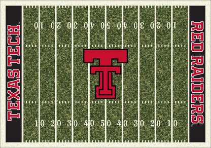 Texas Tech Red Raiders Homefield Rug - Officially Licensed NCAA Area Rug