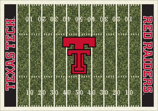 Texas Tech Red Raiders Homefield Rug - Officially Licensed NCAA Area Rug
