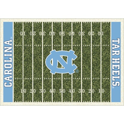 North Carolina Tar Heels Homefield Rug - Officially Licensed NCAA Area Rug