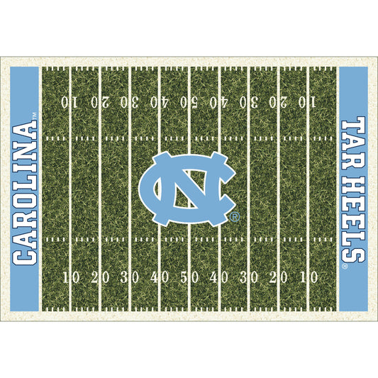 North Carolina Tar Heels Homefield Rug - Officially Licensed NCAA Area Rug